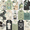25 Pack - Simple Stories Timeless Harmony Double-Sided Paper 12"X12"-Tag Elements - 5A003Q94-1HKZD