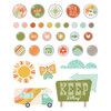 3 Pack - Simple Stories Adhesive Brads-Open Road - 5A003Q9R-1HL2H