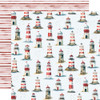 25 Pack - Simple Stories Vintage Sand & Sea Double-Sided Paper 12"X12"-Stay Salty - 5A003Q51-1HKL7 - 810191524779
