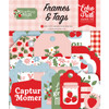 3 Pack - Echo Park Frames & Tags Ephemera-Strawberry Fields - 5A003QRR-1HM5D - 810208647798