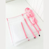 3 Pack - Simple Stories Craft Storage Pouch Medium-Pink - 5A003QB2-1HL7Q