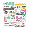 2 Pack - Simple Stories Foam Stickers-Totally 80's - 5A003Q45-1HKJQ