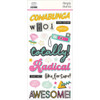 2 Pack - Simple Stories Foam Stickers-Totally 80's - 5A003Q45-1HKJQ