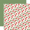 25 Pack - Echo Park Strawberry Fields Cardstock 12"X12"-Blooming Berries - 5A003QRJ-1HM5M - 810208647620