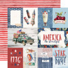 25 Pack - Simple Stories Land of The Free Double-Sided Paper 12"X12"-Elements 2 - 5A003Q8P-1HKV5 - 810191525769