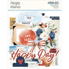 2 Pack - Simple Stories Journal Bits & Pieces Die Cuts-Vintage Sand & Sea - 5A003Q54-1HKM3 - 810191524984