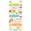 3 Pack - Simple Stories Foam Stickers-Sweet Summertime - 5A003Q4M-1HKK2