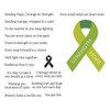 Spellbinders Clear Stamp & Die Set-Awareness Ribbon & Sentiments - 5A003QYG-1HMH6