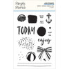 Simple Stories Photopolymner Stamps-Vintage Sand & Sea - 5A003Q5F-1HKLR - 810191524953