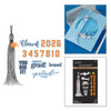 Spellbinders Press + Foil Plate & Die Set-Graduation - 5A003QZ1-1HMHF
