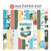 Carta Bella Double-Sided Paper Pad 6"X6"-Hawaii - 5A003QVR-1HMBZ - 810208649150