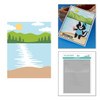 Spellbinders Layered Stencil-Lakeside Memories - 5A003QYT-1HMHN