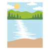 Spellbinders Layered Stencil-Lakeside Memories - 5A003QYT-1HMHN