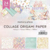 Memory Place Collage Origami Papers 6"X6" 24/Pkg-Happy Birthday - 5A003QX1-1HMF3 - 4582248618866