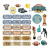 Memory Place Ephemera-Touchdown Football - 5A003QXD-1HMFV
