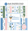 Carta Bella Double-Sided Paper Pad 6"X6"-Flower Shoppe - 5A003QSL-1HM6X - 810208647569