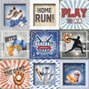 Memory Place Baseball Cardstock 12"X12"-Play To Win - 5A003QXC-1HMFZ