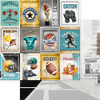 Memory Place Touchdown Football Cardstock 12"X12"-Game Day - 5A003QX9-1HMG0 - 4582248619009