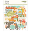 Simple Stories Bits & Pieces Die Cuts-Open Road - 5A003Q9S-1HL1X - 810191525622