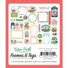 Echo Park Frames & Tags Ephemera-Freshly Picked - 5A003QVD-1HMBK