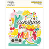 Simple Stories Chipboard Stickers 12"X12"-Sweet Summertime - 5A003Q4D-1HKKM - 810191524632