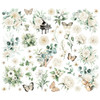 Simple Stories Floral Bits & Pieces Die Cuts-Vintage Timeless Harmony - 5A003Q9H-1HKYY
