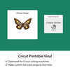 Cricut Printable Temporary Tattoo Sheets 8.5 in x 11 in-Transparent, 3/PC - 5A003M2X-1HHC6