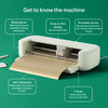Cricut Explore 5 + Deluxe Bundle-Taupe - 5A003MMB-1HJ3R