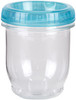 ArtBin Twisterz Jar Set Small/Tall 3/Pkg-Multi-Colored Lids - 6941AD