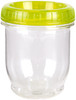 ArtBin Twisterz Jar Set Small/Tall 3/Pkg-Multi-Colored Lids - 6941AD