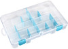 ArtBin Tarnish Inhibitor Solutions Box 6-12 Compartments-11"X7"X1.75" Translucent - 6847AG - 071617004743