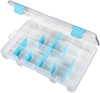ArtBin Tarnish Inhibitor Solutions Box 6-12 Compartments-11"X7"X1.75" Translucent - 6847AG