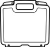 ArtBin Quick View Deep Base Carrying Case-10.25"X3.25"X9.625" Translucent - 6972AB