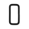 Dritz Rectangle Rings-Black 2 Piece - 5A0035QN-1H72V