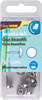 Dritz Home Decorative Nails 3/8" 36/Pkg-Nickel Smooth Head - 9008 - 072879115178