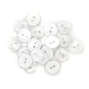 Dritz Blouse Buttons 20/Pkg-White - 25565