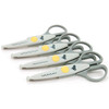 EK Decorative Scissors 5.5" 4/Pkg-Deckle, Wave, Scallop & Zigzag - E5420064