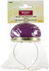 Bohin Pin Cushion With Gilt Bracelet-Purple - PCGB-98806