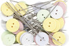 Dritz Flat Button Head Pins 50/Pkg- - 67