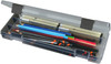 ArtBin Pencil/Utility Box-12.38"X4.875"X1.75" Translucent Charcoal - 6900AB