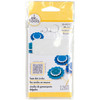 EK Tools 3D Dots Foam Dot Adhesive 126/Pkg-White Circles .125" Thick - E5501046 - 015586945072