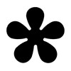 Medium Punch-EK Retro Flower, 1" - E5420077