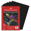 Black Paper Sketch Pad 9"X12"-40 sheets - 14563
