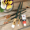 3 Pack - Brush Set Value Pack White Taklon-4/Pkg - B9142