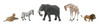 Scene Setters(R) Figurines-African Wildlife 5/Pkg - SP4446