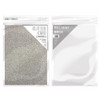 2 Pack - Craft Perfect Glitter Card A4 5/Pkg-Silver Screen - 9941E