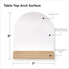 3 Pack - Plaid Fragment Effects Tabletop Surface 8"X7"-Arch - 5A002B46-1GDJW