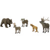2 Pack - SceneARama Scene Setters(R) Figurines-North American Wildlife 5/Pkg - SP4449