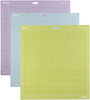 Cricut Adhesive Back Cutting Mats 12"X12" 3/Pkg-Green, Blue & Purple - 2003546