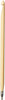 3 Pack - Clover Bamboo Interchangeable Tunisian Crochet Hook-Size K/6.5mm (Takumi) - 3697